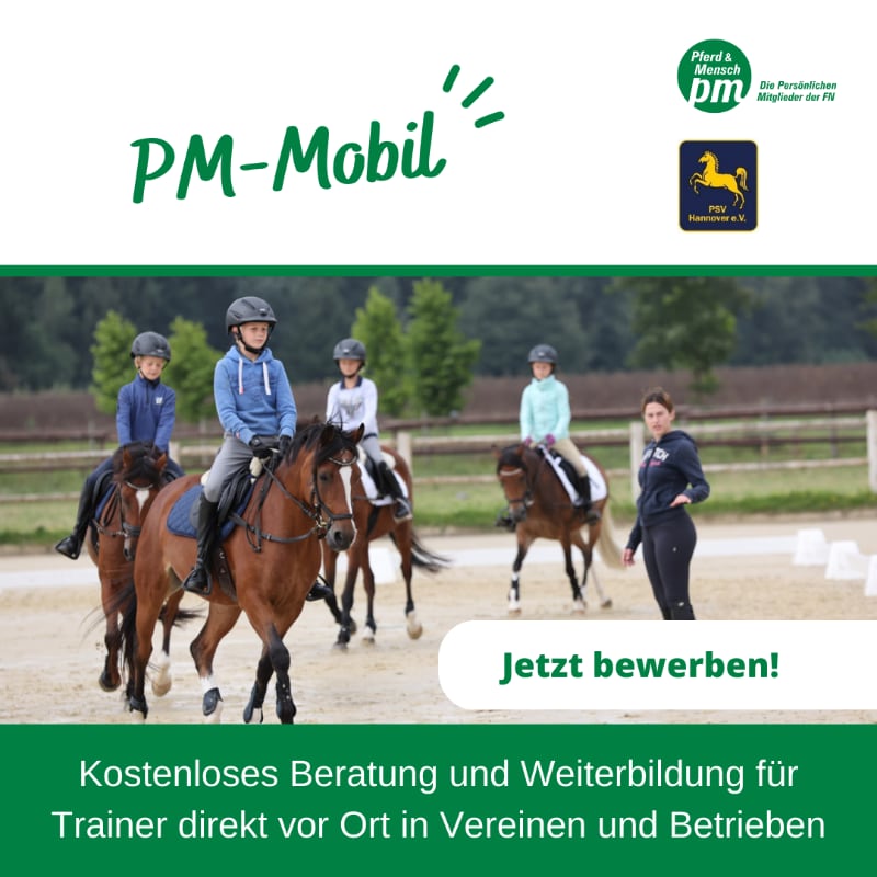 PM-Mobil im PSV Hannover: Hallo Trainer, wir kommen!