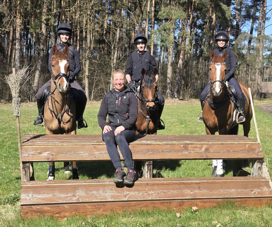 8er-Team Lehrgang bei Nadine Marzahl