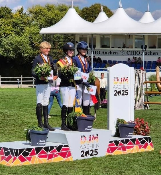 Brianne Beerbaum DJM Ponyspringen 2025 Foto: PSV Hannover