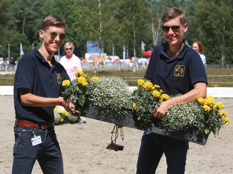 Jugendsprecher Floyd und Mattis Kuehnen