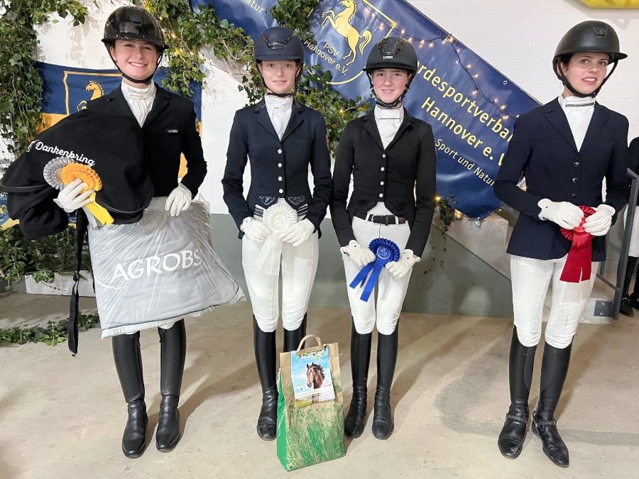 Jugendstützpunkt Turnier Dressur 2025 Prüfung 6 Junioren Foto PSV Hannover