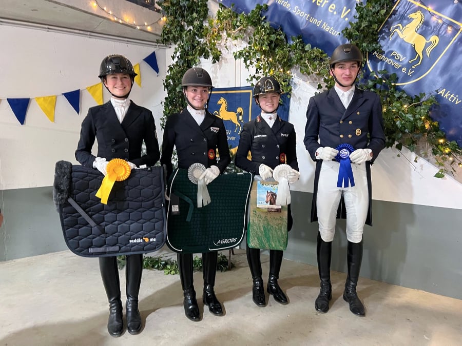 Jugendstützpunkt Turnier Dressur 2025 Prüfung 7 Junge Reiter Foto PSV Hannover