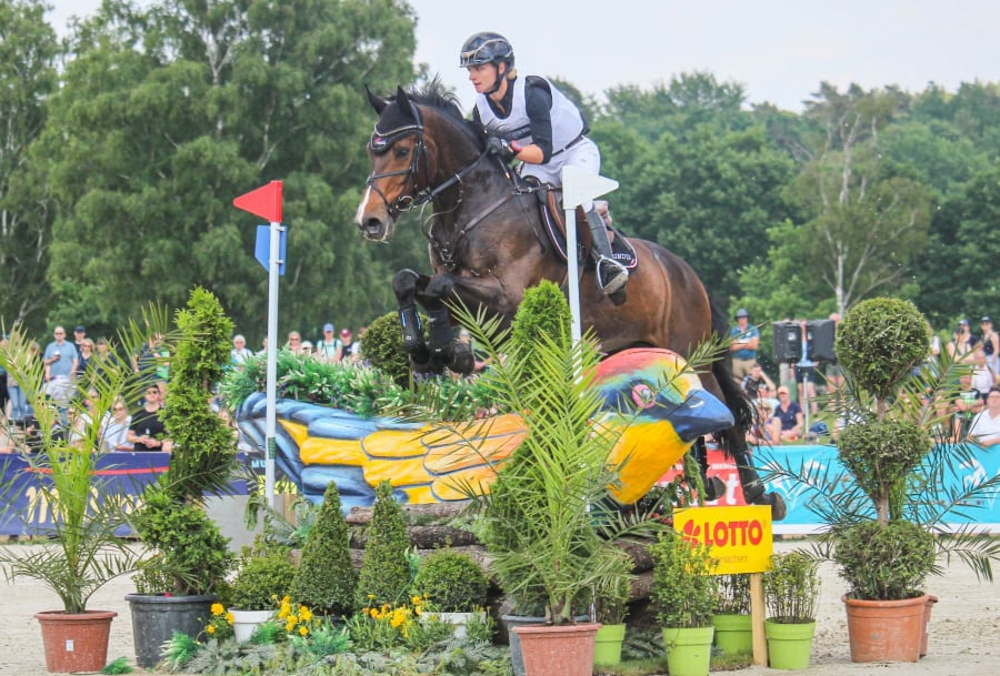 Julia Krajewski und Nickel. Foto Dölger