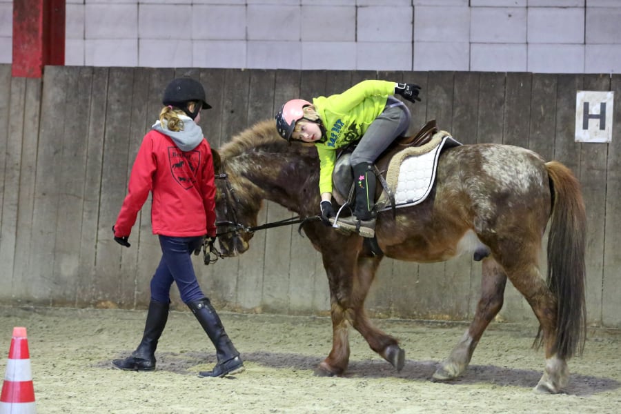 Kinderreitunterricht Foto Pantel