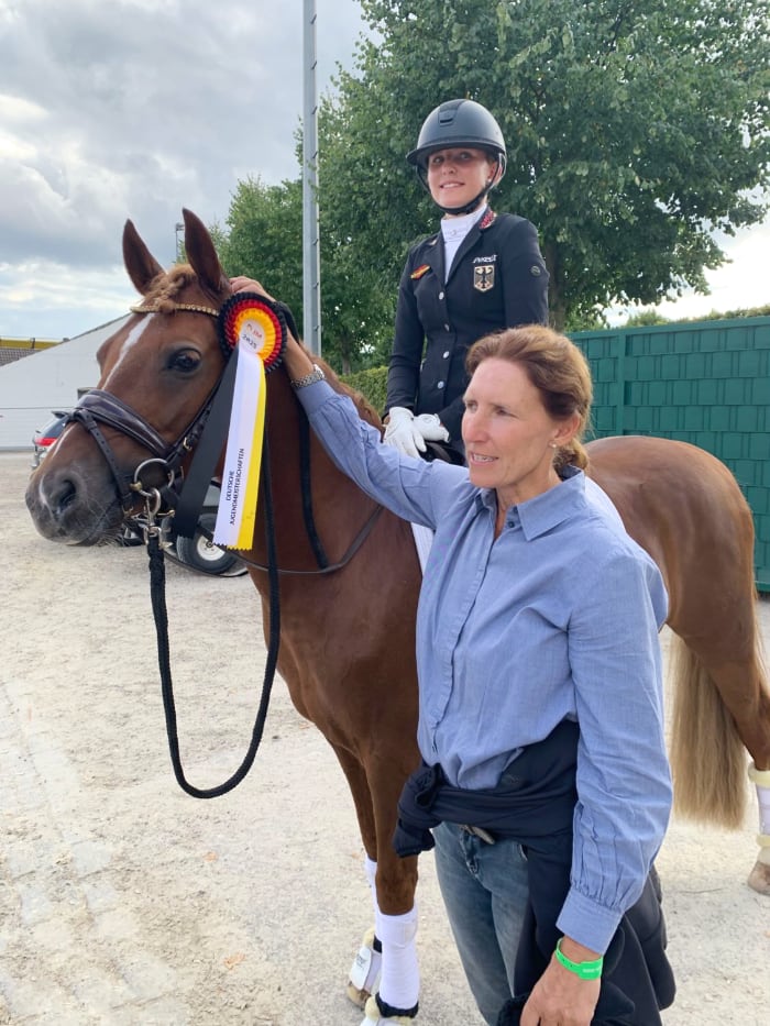Lilli von Helldorff und Nabucco HW. Foto: PSV Hannover