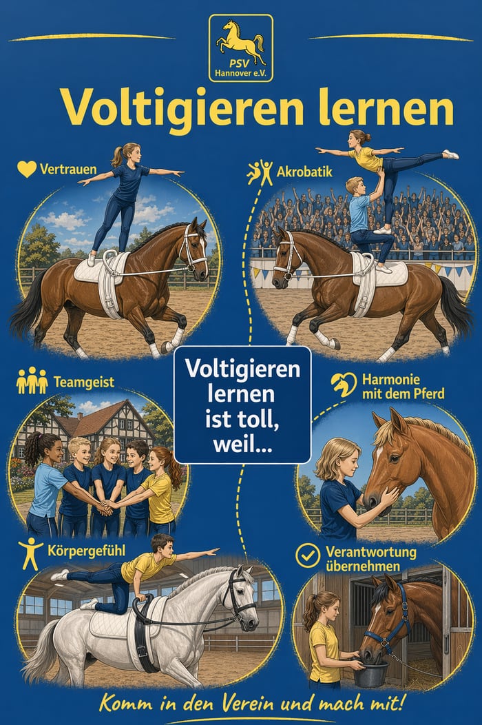 Poster Voltigieren lernen web