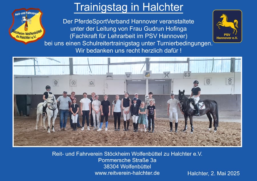 Trainingstag Halchter 1